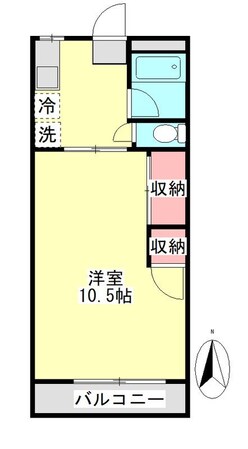 ウィローレヂデンスの物件間取画像